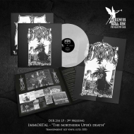 IMMORTAL The Northern Upir’s Death LP TRANSPARENT ICE , PRE-ORDER [VINYL 12"]